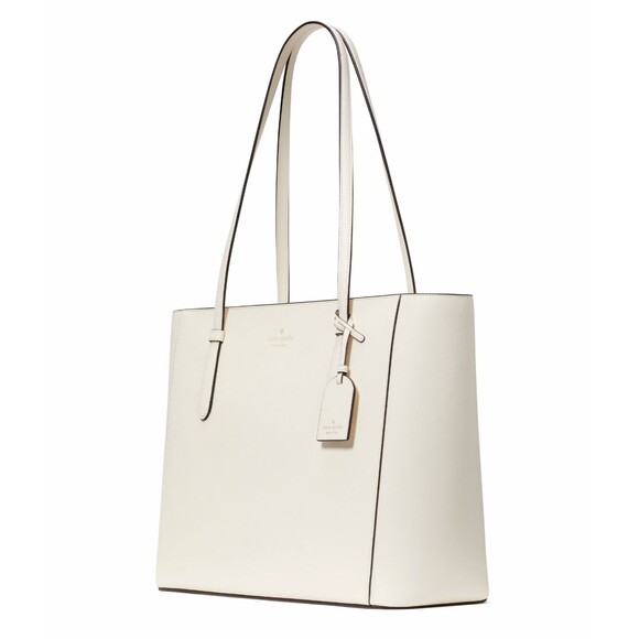 New Kate Spade Schuyler Medium Tote Saffiano Meringue - Picture 3 of 5